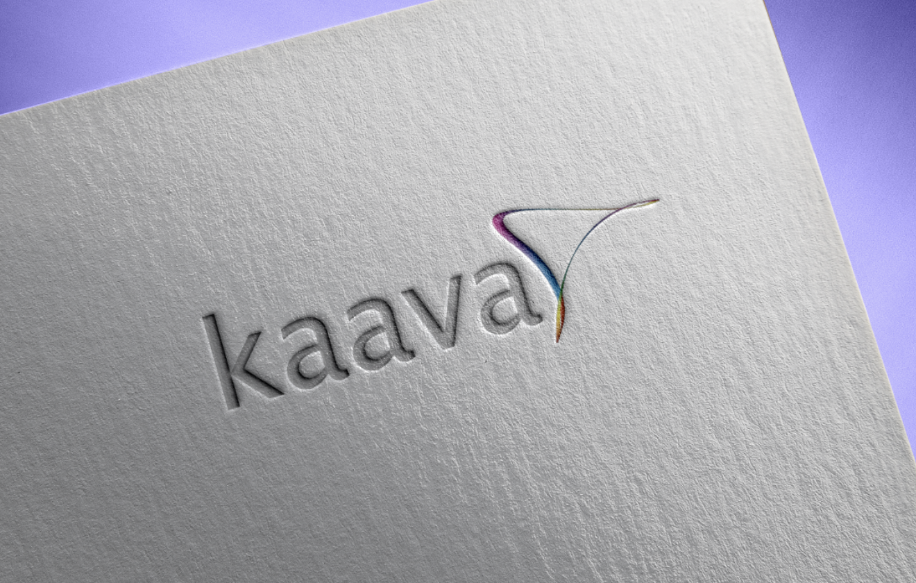 Business insights branding Analytics company rebrand Kaava Corporation case study AgencyBEL branding project Corporate B2B website design Startup collateral materials Consumer pattern analysis Online community insights Professional logo design Brand strategy for analytics firms