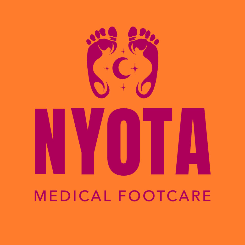 Healthcare branding Podiatry clinic logo Mobile foot care branding Holistic healthcare services Braintree MA podiatrist Nurse practitioner branding Nyota Medical Footcare case study AgencyBEL branding project Patient-focused marketing Healthcare SEO