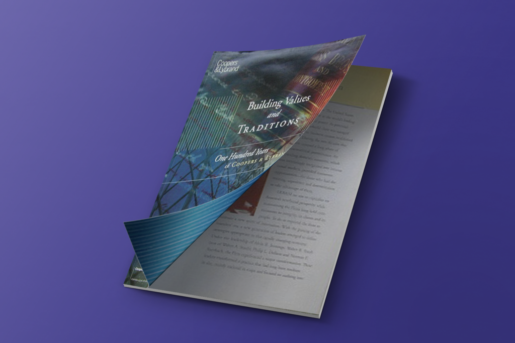 Coopers and Lybrand Anniversary commemorative book