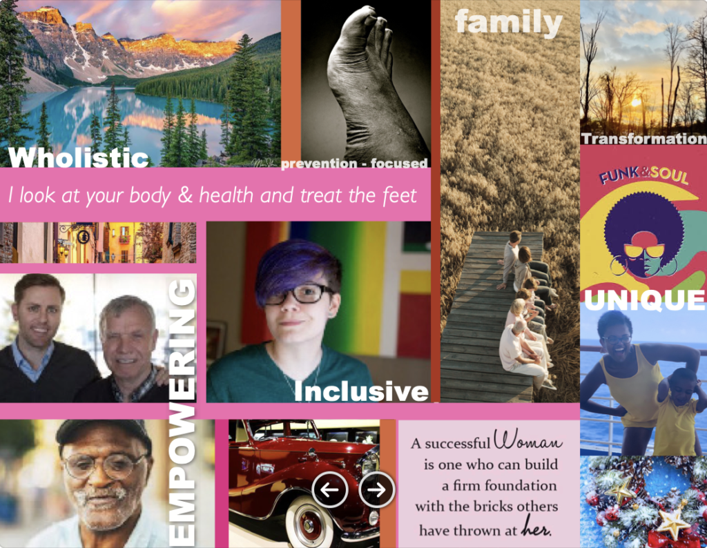 Moodboard, Nyota Medical Footcare