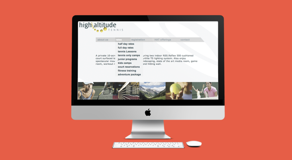 Enhanced Brand Identity: The new logo and visual identity created a modern and professional image for High Altitude Tennis. Increased Visibility: The advertising campaigns and signage effectively increased brand awareness and attracted new clients. Professional Website: The new website successfully showcased High Altitude Tennis’s offerings, attracting new clients and enhancing the facility’s online presence. Consistent Marketing Materials: The cohesive design of stationery, referral letters, and apparel supported business development efforts and reinforced brand identity.