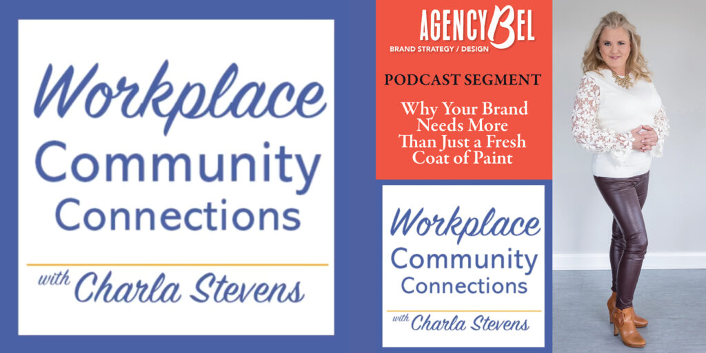 I had the pleasure of joining fellow ProVisors member Charla Stevens, JD, on her podcast Workplace Community Connections to talk about brand strategy, storytelling, and why even mature businesses need a brand refresh. ????✨ We explored: ✅ How branding goes way beyond logos—it's about positioning, purpose, and future-proofing. ✅ Why differentiation matters (spoiler: blending in is bad for business). ✅ How brand storytelling helps you connect with customers in meaningful ways. ✅ What seasoned business owners need to consider when evolving their brand—especially during transitions like succession, exit,
