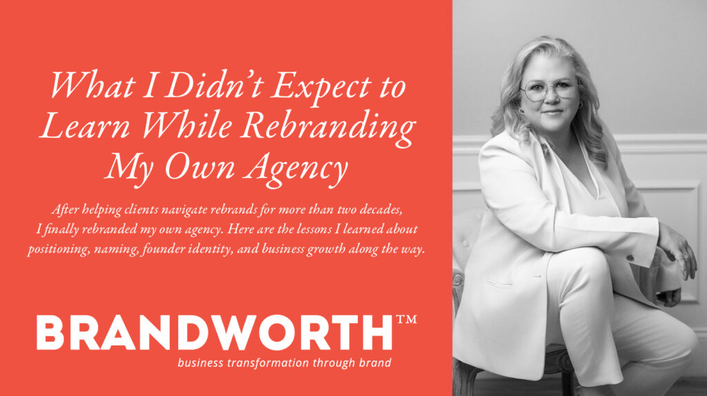 Lessons on brand strategy, positioning, naming, and business growth from a founder who helps companies rebrand for a living.