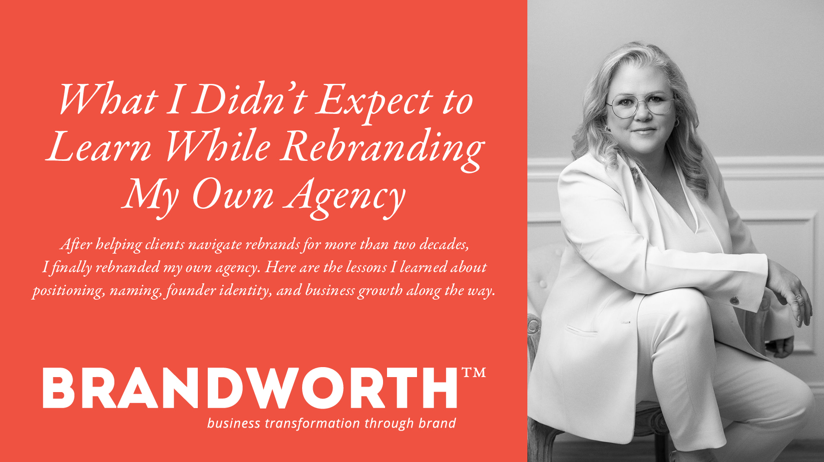 Lessons on brand strategy, positioning, naming, and business growth from a founder who helps companies rebrand for a living.