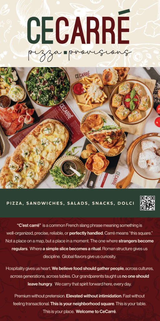 CeCarré Pizza & Provisions Prudential Center Boston Kiosk